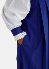 Timothy 33 Button Clergy Chimere for Men Royal Blue