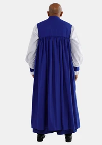 Timothy 33 Button Clergy Chimere for Men Royal Blue