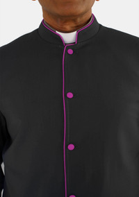Chislon Black with Red Purple Bishops Robe