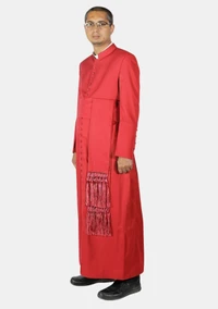 Advik Cassock for Men Red