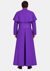 Arlo Cassock for Men Purple with Shoulder Cape