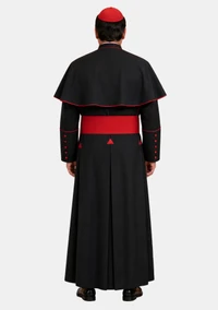 Oliver Cassock for Men Black with Shoulder Cap