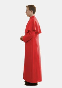 Sanctus Red Altar Assistant Cassock for Boys