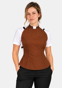 Roman Collar Clergy Shirt Front for Women