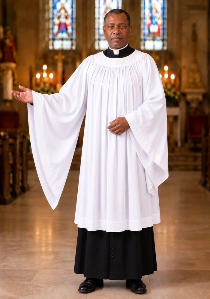 Angel Sleeves Men's Cathedral Surplice