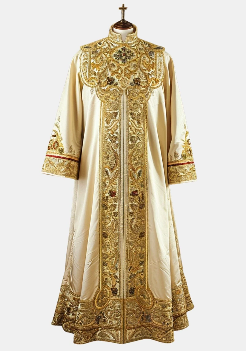 Gloriously Gilded Ceremonial Robe for Womens