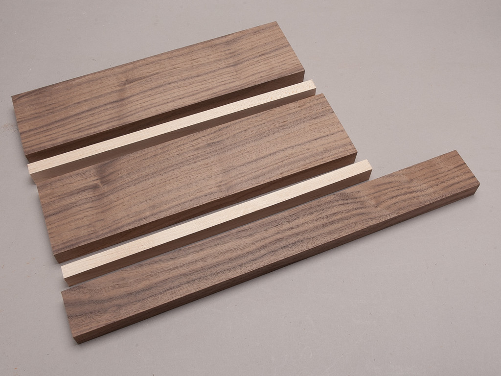 Walnut and Maple Cheese/Charcuterie Board Kit #106