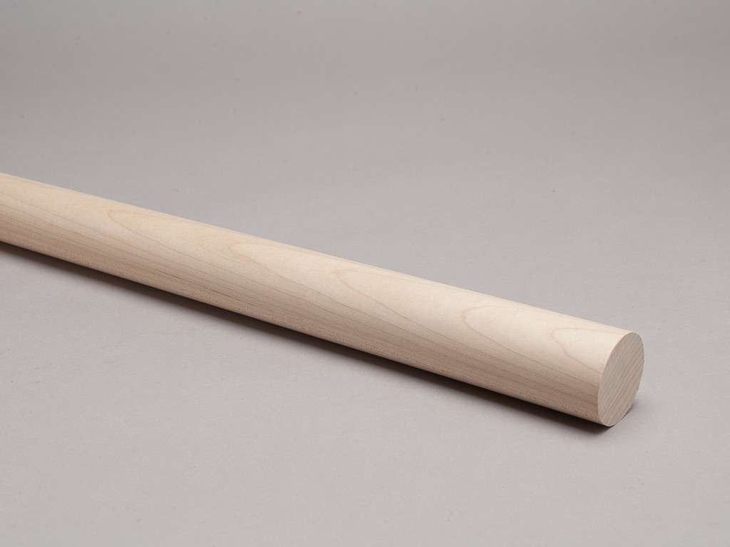 Hard Maple Round Dowel 1.5"