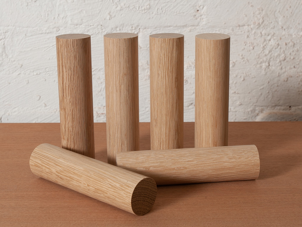 White Oak Rounds 1.5" | 6 Pack