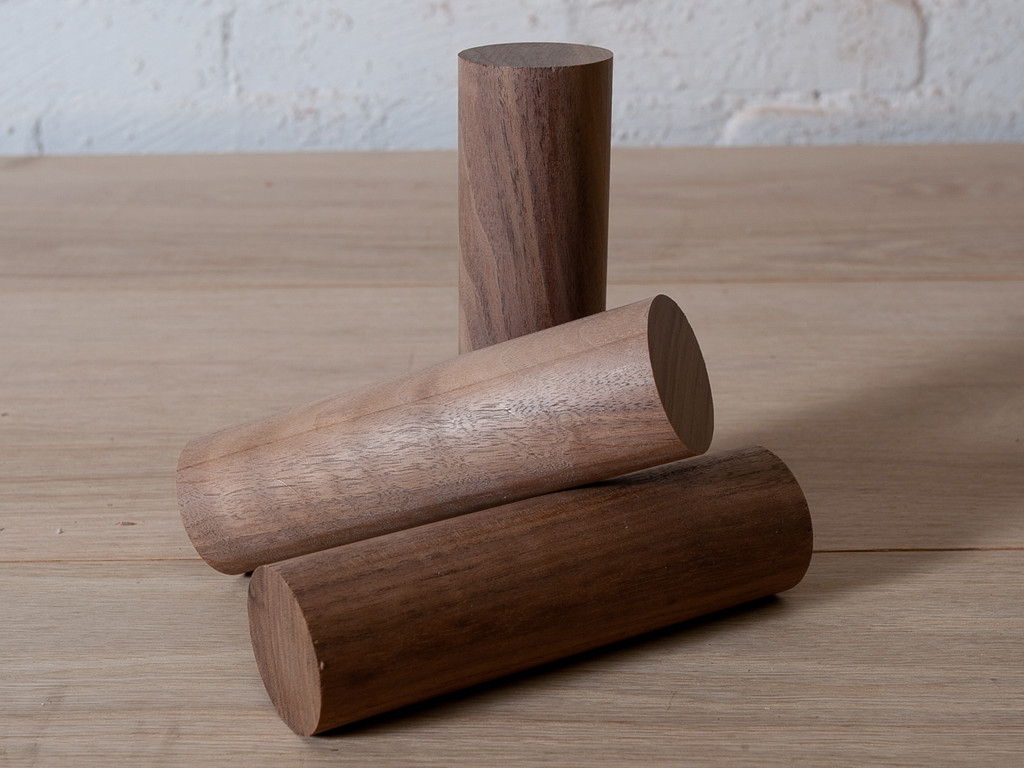 Walnut Rounds 1.75" x 6" | 3 Pack