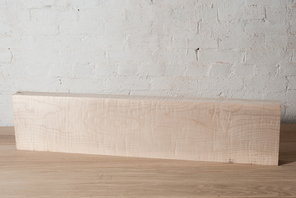 Curly Maple Stock  | 2.75" Thick