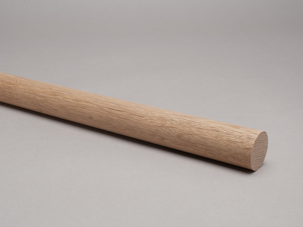 White Oak Rounds/Dowel 1.25"