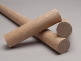 White Oak Round Dowel 1.5"