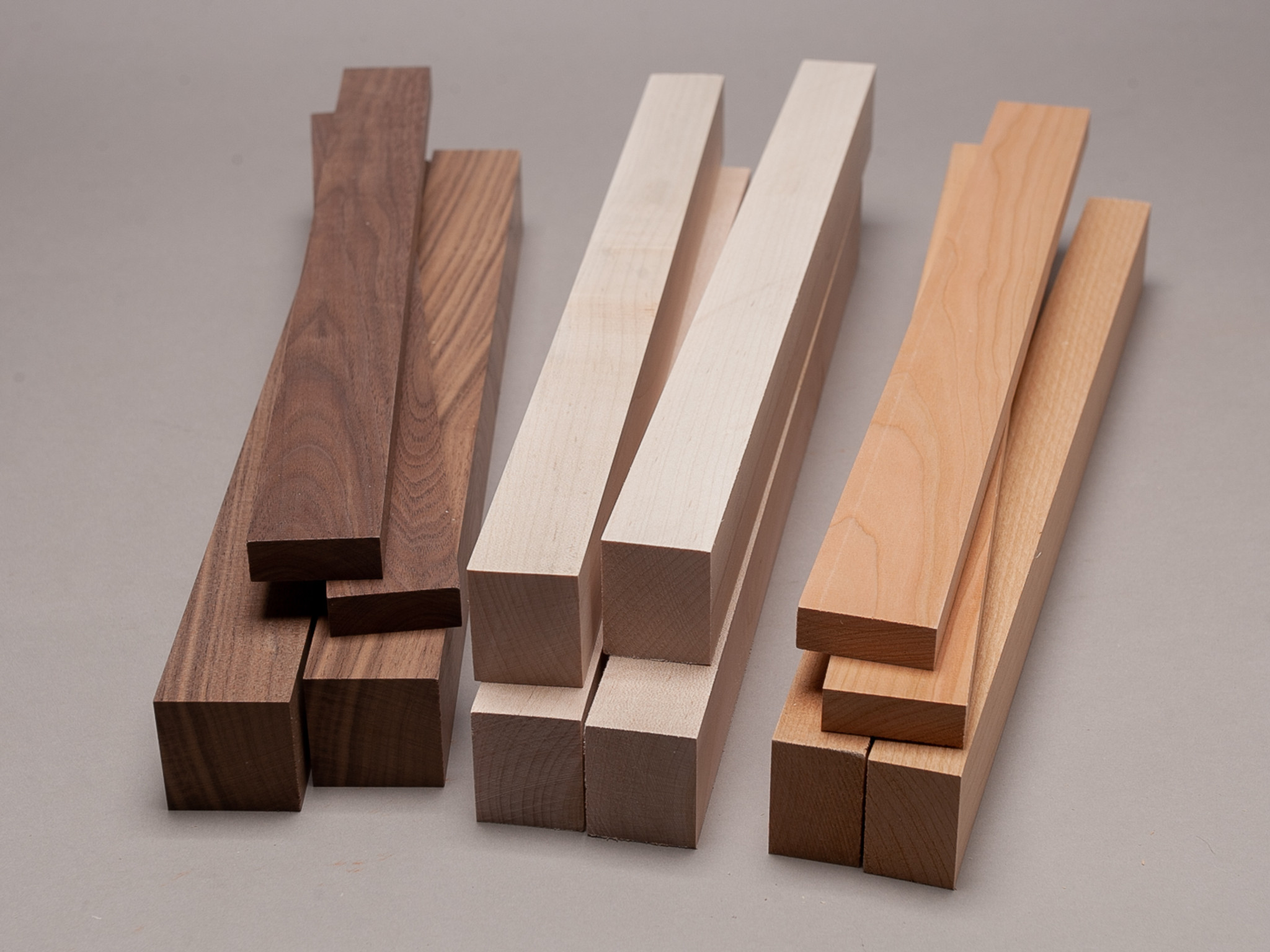End-Grain Cutting Board Kit Walnut & Hard Maple