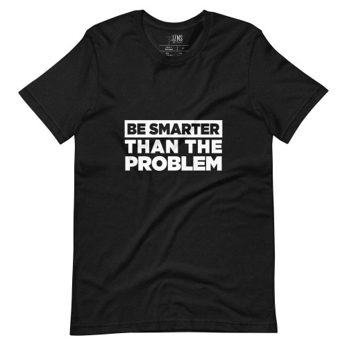 BE SMARTER - Short-sleeve unisex color t-shirt