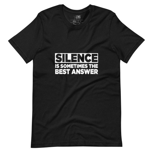SILENCE - Short-sleeve unisex color t-shirt