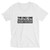 YOUR DRAWS- White V-Neck T-Shirt