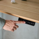 ofinto Elevate Memory-Steuerung - Hand bedient digitales Display mit 4 Speicherpositionen und Höhenanzeige unter der Tischplatte
