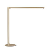 ofinto Tischlampe Lumino Desk Sand - LED-Schreibtischlampe mit Standfuß, seitliche Ansicht mit schwenkbarem Leuchtarm