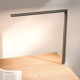 ofinto Tischlampe Lumino Desk Graphite mit optionaler Tischklammer Weiss - LED-Arbeitsplatzlampe mit farblich passender Klemmbefestigung, elegante Alternative zum Standfuß