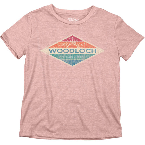 Youth Tri-Blend "One Happy Place" Tee - Mauvelous
