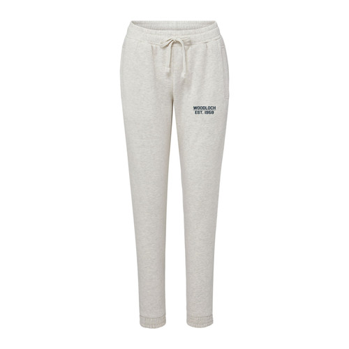 Super Soft Ladies Fleece Sweatpants - Oatmeal