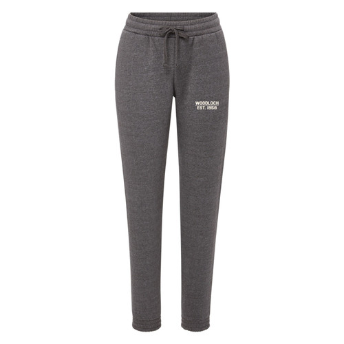 Super Soft Ladies Fleece Sweatpants - Charcoal