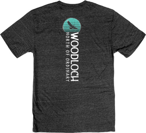 Unisex Vertical Back Design - Black Unisex Vertical Back Design - Black