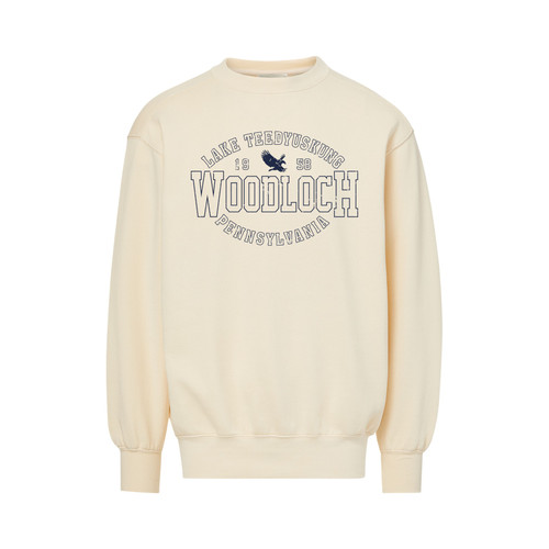 Unisex Crew - Vintage Fleece "Eagle" - Ivory Unisex Crew - Vintage Fleece "Eagle" - Ivory