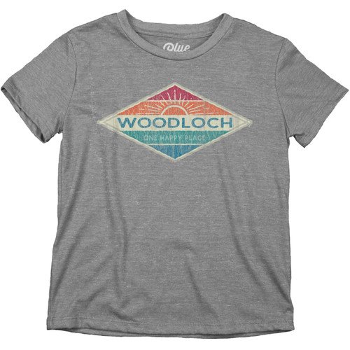 Youth Tri-Blend "One Happy Place" Tee - Gray Youth Tri-Blend "One Happy Place" Tee - Gray