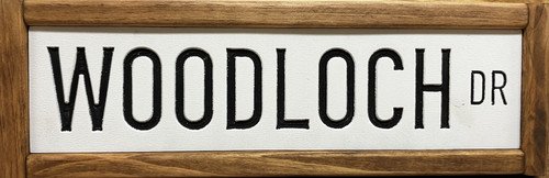 "Woodloch Drive" Sign