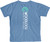 Youth Vertical Back Design - Tahiti Blue