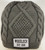 Ladies Cable Knit Beanie Hat - Gray