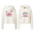 Ladies "Rolling Hills" Hooded Sweatshirt - Ivory