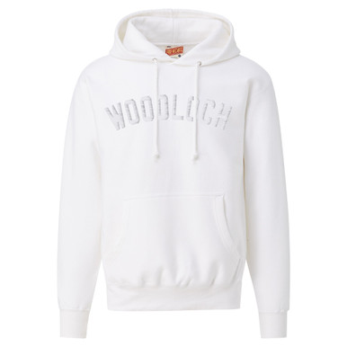 Unisex Puff Embroidery Sweatshirt - White - Woodloch Shoppes
