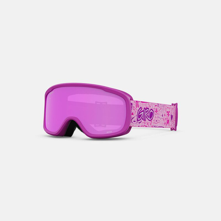 Giro Buster Youth Goggles Purple Koala Amber Pink