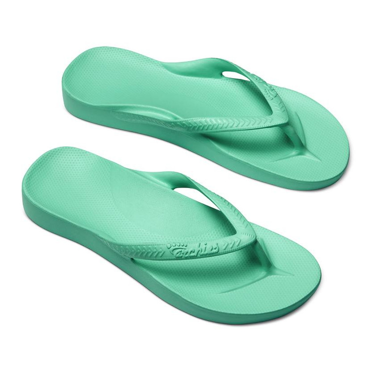 Archies Arch Support Jandals Mint