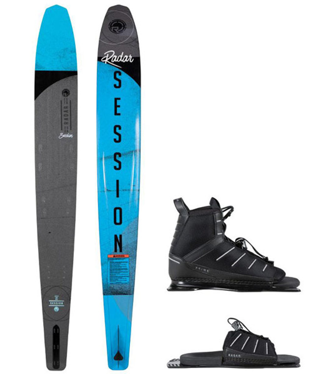 Radar  Session ski 69" with 2023 Prime Boots plus ARTP boots