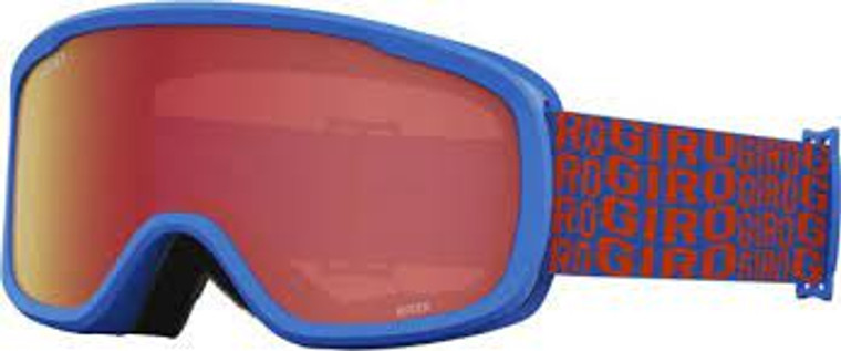 Giro Buster Youth Goggles Orange Blue Constant Amber/scarlet