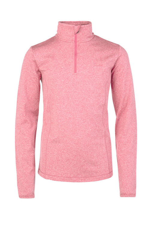 Protest Fabriz Marle Ladies 1/4 zip skivy Think Pink