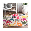 Pinkie 5' x 5' Round Area Rug