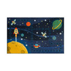 Prismatic Space Rocket Kids Rug 8' x 10' Area Rug