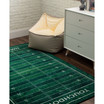 Prismatic Football Yards Kids Rug 5' x 8' Area Rug