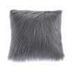 Edina Faux-Fur Decorative Pillow, 20" x  20"