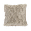 Edina Faux-Fur Decorative Pillow, 20" x  20"