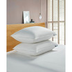 White Goose Feather & Down Fiber Back Sleeper 2-Pack Pillow, Standard/Queen