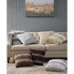 Zuri Faux-Fur Decorative Pillow, 20" x  20"