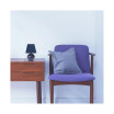 Simple Designs Mini Ceramic Globe Table Lamp