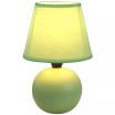 Simple Designs Mini Ceramic Globe Table Lamp
