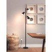 Ethan LED Tree Floor Lamp with Adjustable Rotating Heads